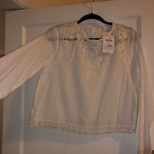 Zara bohemian top.